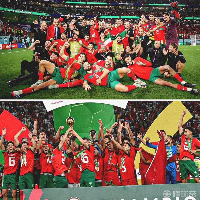 阿尔及利亚女足新晋冠军庆祝胜利